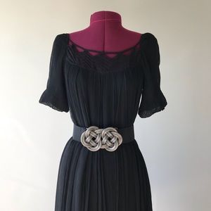 (⬇️ $75) BCBG Maxazria Silk Chiffon Dress